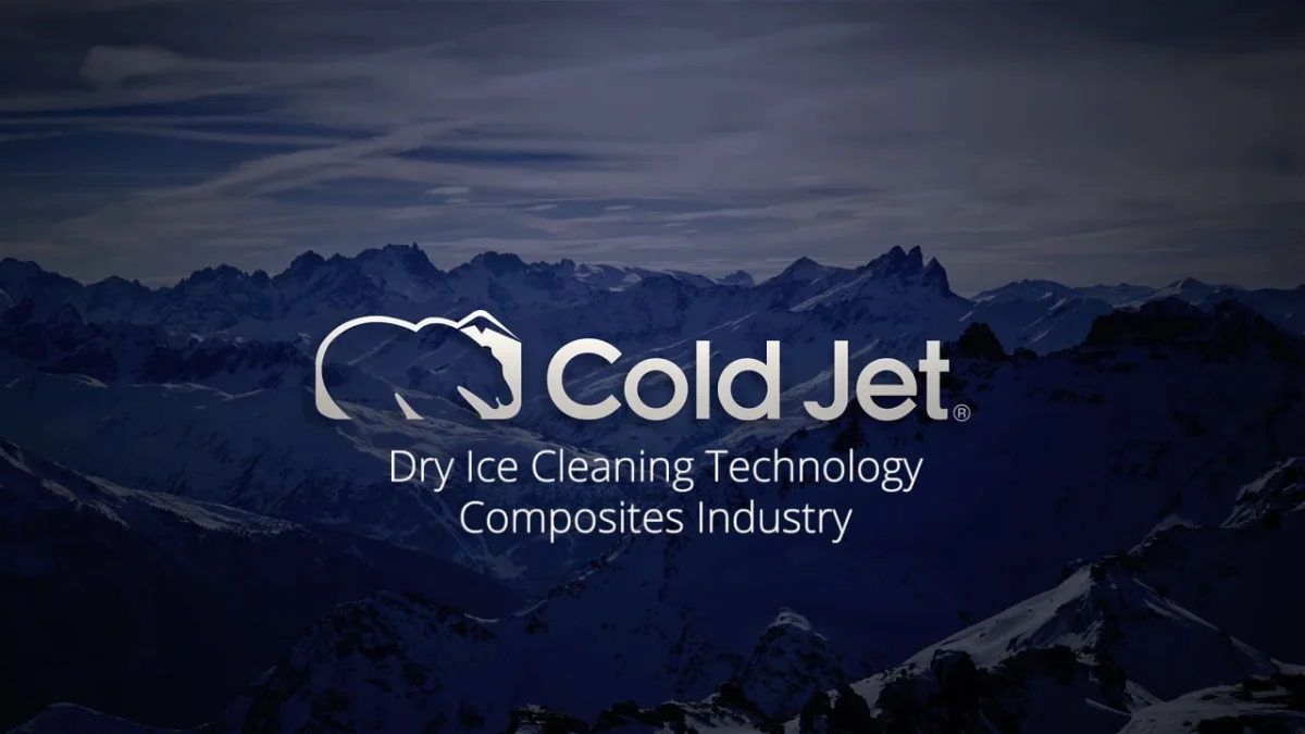 Cold Jet-video over droogijsreiniging in de composietindustrie